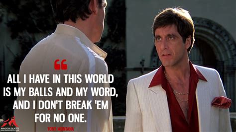 Sell custom creations to people who love your style. Who do I trust? Me! 11 Best Tony Montana Quotes - MagicalQuote