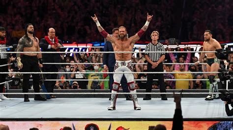 Wwe Wrestlemania 37 Results Roman Reigns Retains Universal Title Rhea