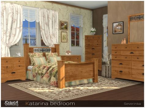 Sims 4 Ccs The Best Katarina Bedroom By Severinka