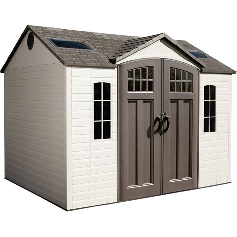 Storage sheds buyer's guide & other shed information. Lifetime 10' x 8' Outdoor Storage Shed, 60095 - Walmart ...