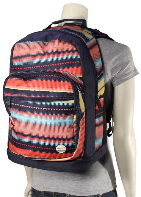 Roxy Grand Thoughts Backpack Jagged Stripe