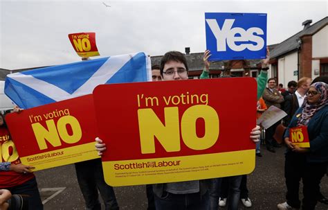 Scottish Independence Icm Poll Puts Yes And No Campaigns Neck And
