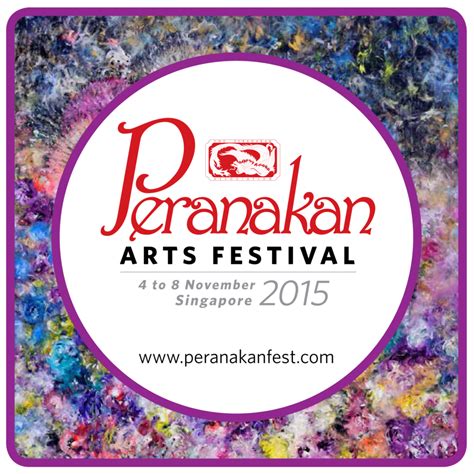 First Ever Peranakan Arts Festival 2015 Launched In Singapore