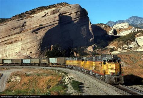 Up 844 Union Pacific Emd Gp30 At Cajon Pass California By Joe