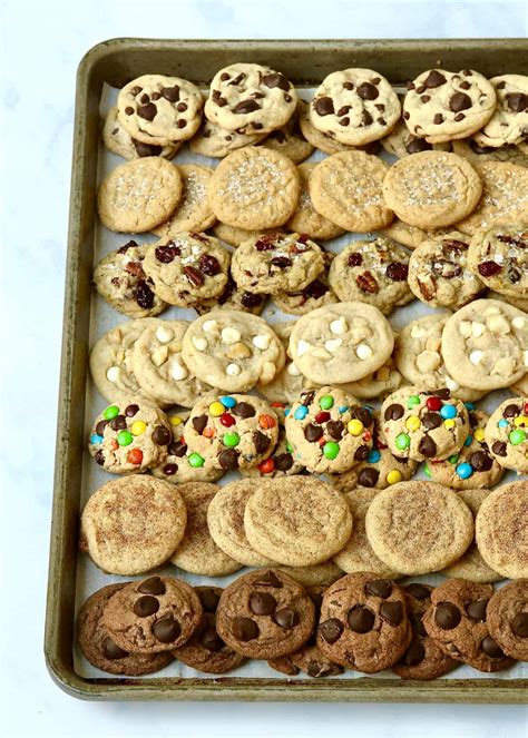 One Cookie Dough Seven Possible Flavors The Bakermama