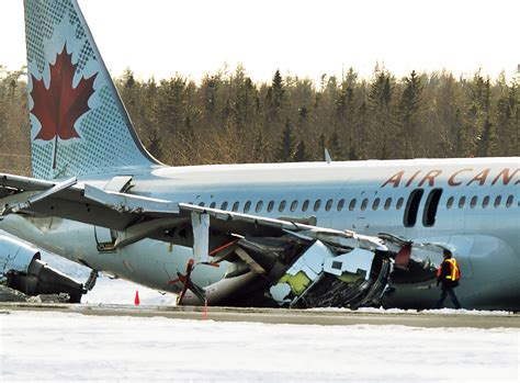 Wreckage Of Air Canada Plane Removed From Runway After Halifax Crash