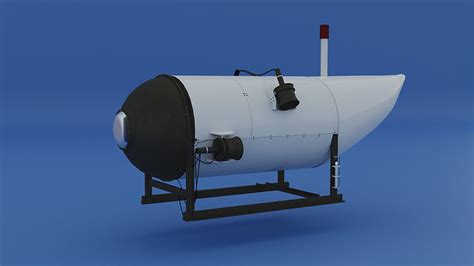 Ocean Gate Titan Submarine 3d Model Cgtrader