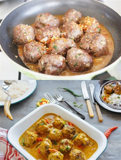Beef Balls In Coconut Curry Sauce Easy Recipes Blog