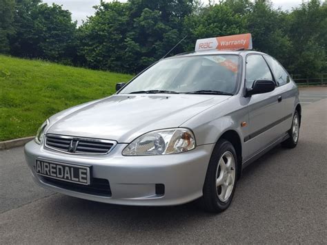 2000 Honda Civic 14 I Sport 3dr Sun Roof Airedale Cars