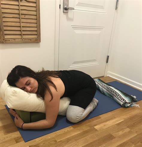 50 Min Restorative Yoga Sequence For Slowing Down This Fall Restorative Yoga Sequence