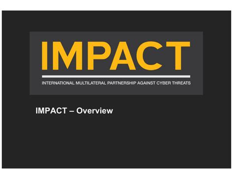 Impact Overview