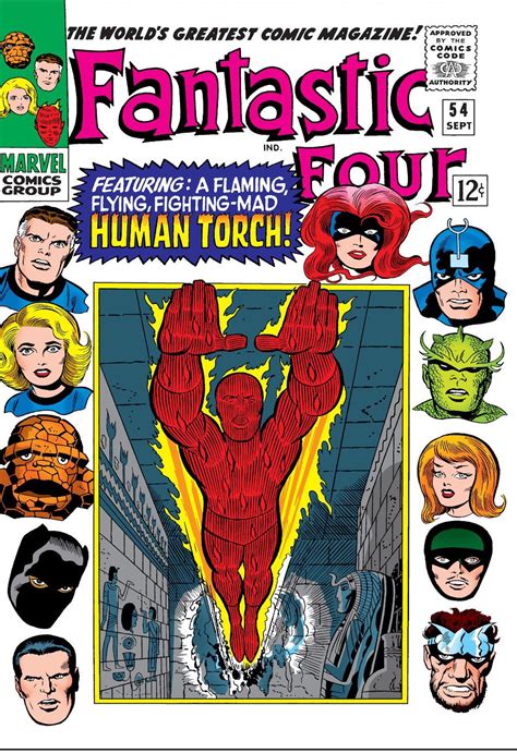 Fantastic Four Vol 1 54 Marvel Wiki Fandom