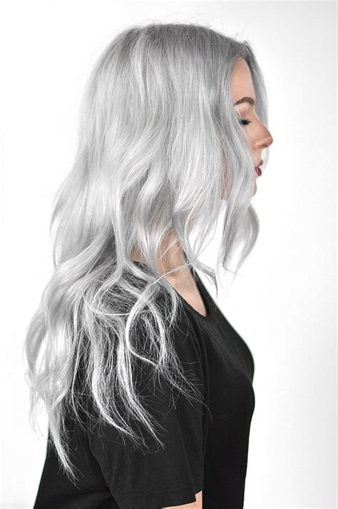 Overtone Pastel Silver Review And Tutorial Mayalamode Silver Hair