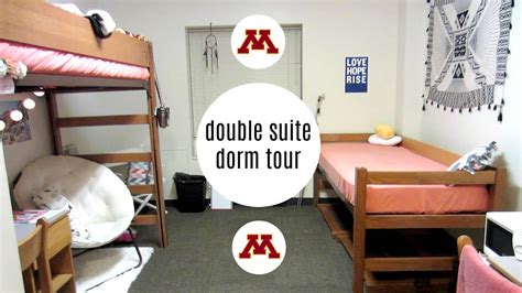 Double Suite Dorm Tour University Of Minnesota Twin Cities Youtube