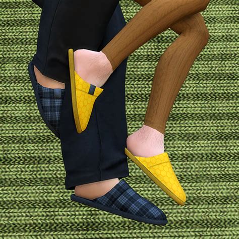 Darte77‘s Ralph Lauren Slippers Recolored Glammooses Sims 4