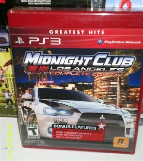 Midnight Club Los Angeles Complete Edition Greatest Hits Brand New