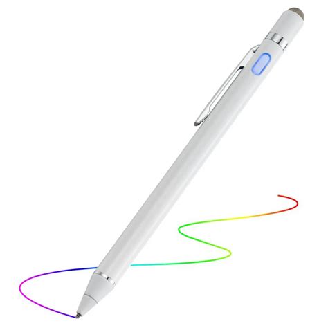 Active Stylus Digital Pen With 15mm Ultra Fine Tip Compatible For Ipad