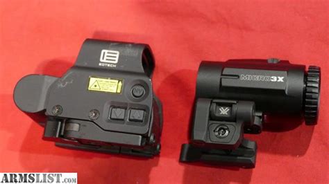 Armslist For Sale Eotech Exps 3 With Vortex Micro 3x Magnifier