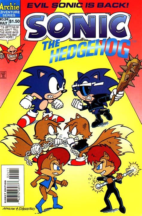Archie Sonic The Hedgehog Issue 24 Mobius Encyclopaedia