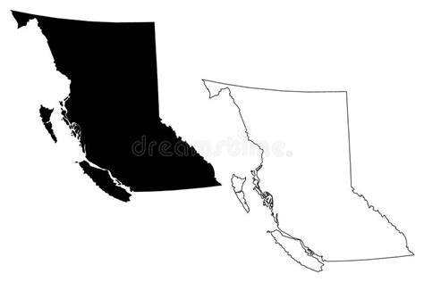 Clipart British Columbia Map Outline