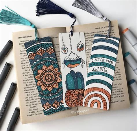 book mark ideas 📚 book art diy creative bookmarks handmade