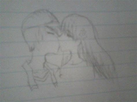 Kiss Drawing By Dana Simmons