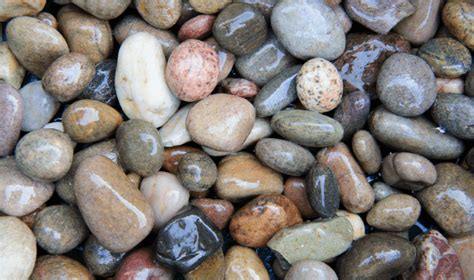 Garden Pebbles Multi Coloured River Washed Decorative Stone