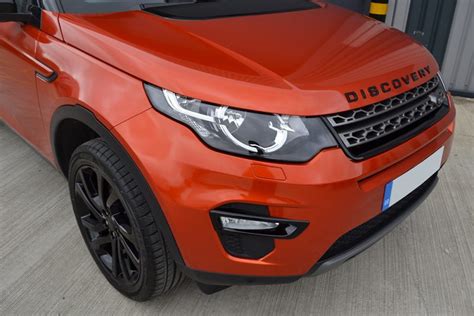 Land Rover Discovery Wrapped 3m 1080 Gloss Firey Orange Wrap Reforma Uk