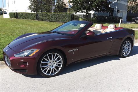 K Mile Maserati GranTurismo Convertible For Sale On BaT Auctions Closed On November