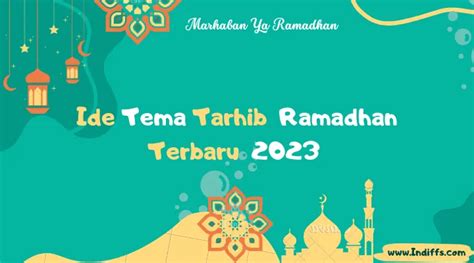 30 Ide Tema Tarhib Ramadhan 2023 Menarik Dan Kekinian