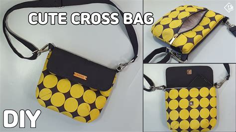 Diy Easy Crossbody Bag Shoulder Bag Sewing Tutorial Tendersmile