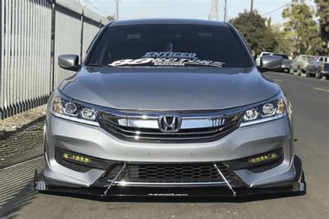 2016 2017 Honda Accord Splitter V2 Sedan Aeroflowdynamics