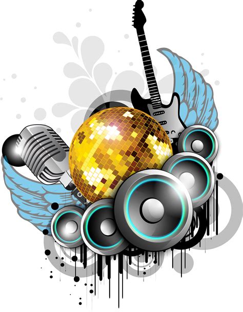 Nightclub Background Music Party Music Background Design Png Clipart