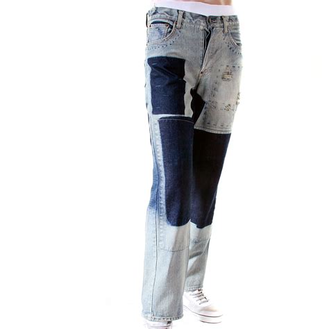 Sons Of Anarchy Vintage Washed Patchwork Denim Jeans Soa1960 At Togged