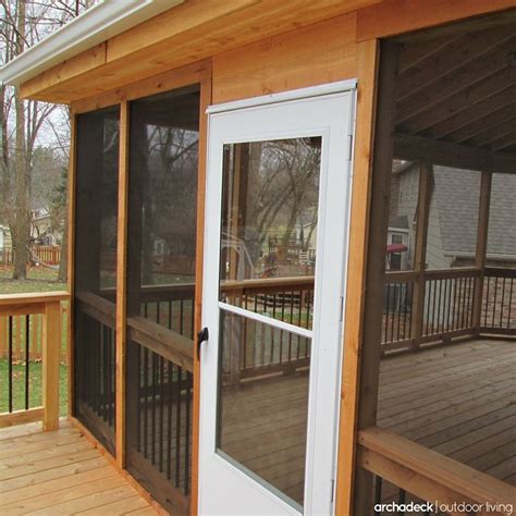 Safeguards From The Sun Rain Or Bugs Will Make A Deck Project More