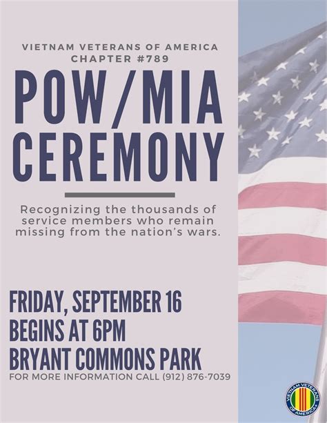 Pow Mia Ceremony Liberty County
