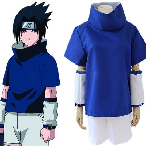 Uchiha Sasuke Cosplay Costume Anime Shippuden Clothing Halloween Party