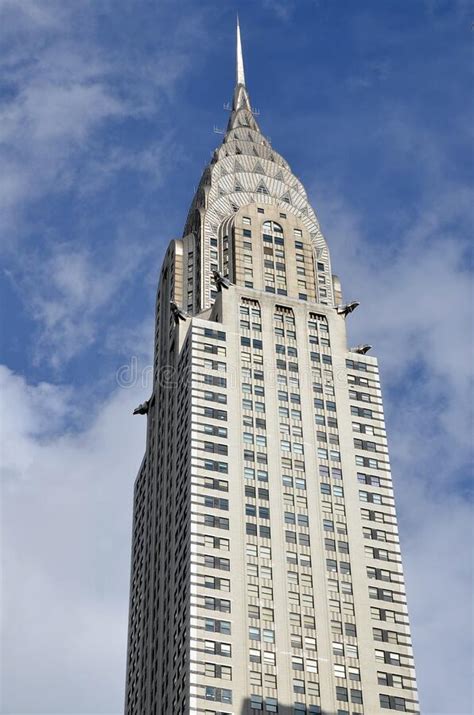 Details Of The Chrysler Building Facade Editorial Stock Image Image