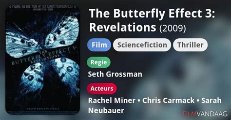 The Butterfly Effect Revelations Film Filmvandaag Nl