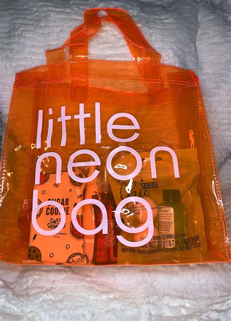 Little Neon Bag Tote Etsy