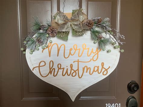2021 Christmas Door Hanger Christmas Eve 2021