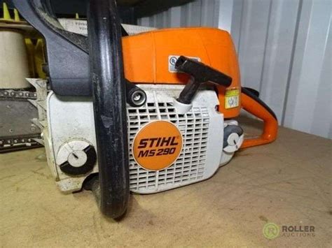 Stihl Ms290 Chainsaw Gas Roller Auctions