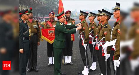 Gaya 96 Officers Inducted Into Indian Army Gaya News Times Of India