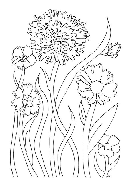 Coloring is no longer just for children. Free Printable Flower Coloring Pages For Kids - Best ...