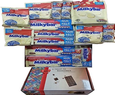 Milkybar Box Of Treats Milk Bar Buttons Milk Bar Blocks Milky Bar