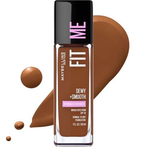 Radiant Beauty Unveiled: Maybelline Fit Me Dewy + Smooth Foundation