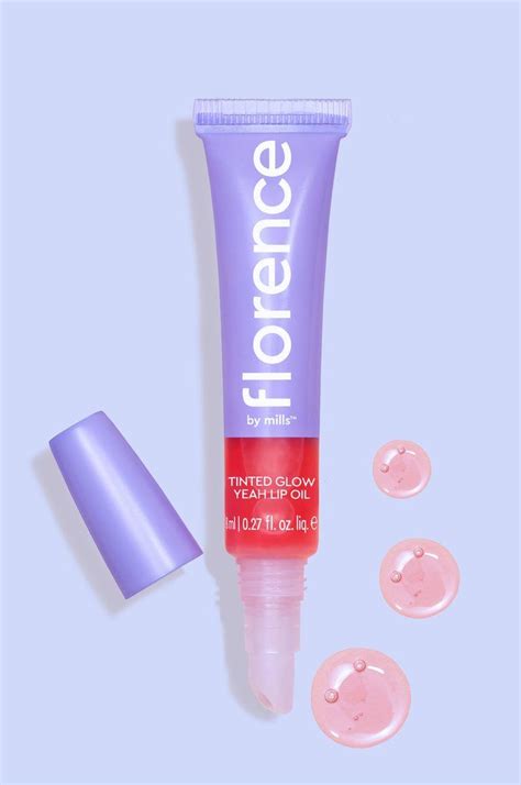 Tinted Lip Oil Glow Yeah Lip Oil Florence By Mills Lip Oil