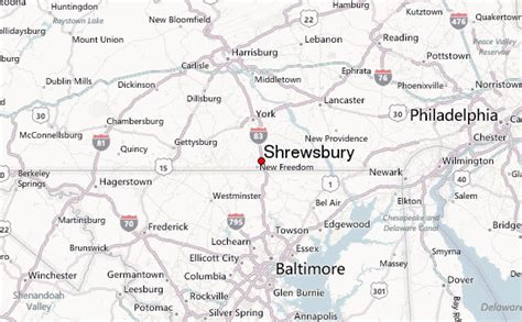 Shrewsbury Pennsylvania Location Guide