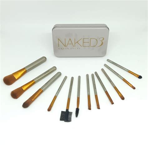 Jual Isi 12 Kuas Pro Brush Naked 3 Make Up Brush Naked 3 Set Kit Murah Shopee Indonesia