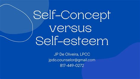 Self Esteem Versus Self Concept Sd 480p Youtube
